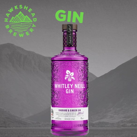 Hawkshead Brewery - 2 for £40! 1x Whitley Neill Distillers Cut & 1x Whitley Neill Rhubarb & Ginger Gin