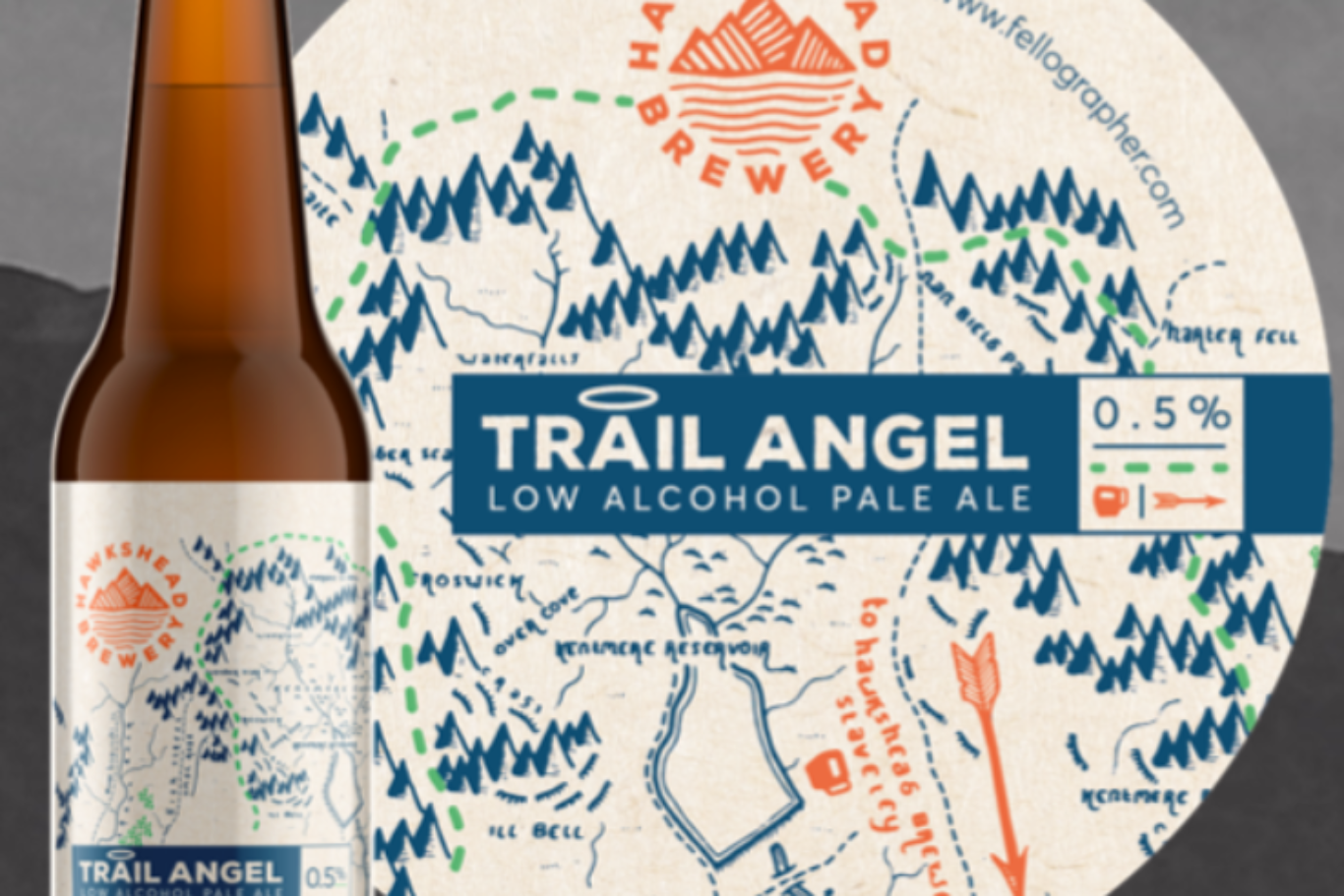 **SHORTED DATED** Trail Angel 0.5% 12 x 330ml Bottles (Best Before end of November 2025)