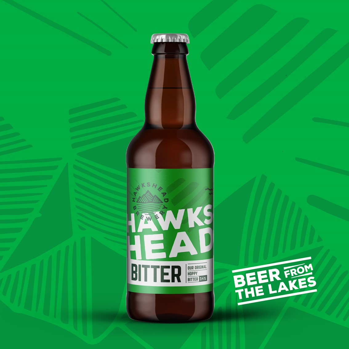 Hawkshead Bitter 8x500ml Bottle Case - HawksheadBrewery