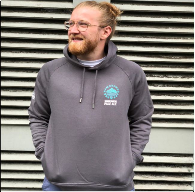 Hawkshead Brewery - *NEW* WINDERMERE PALE ALE GREY HOODIE