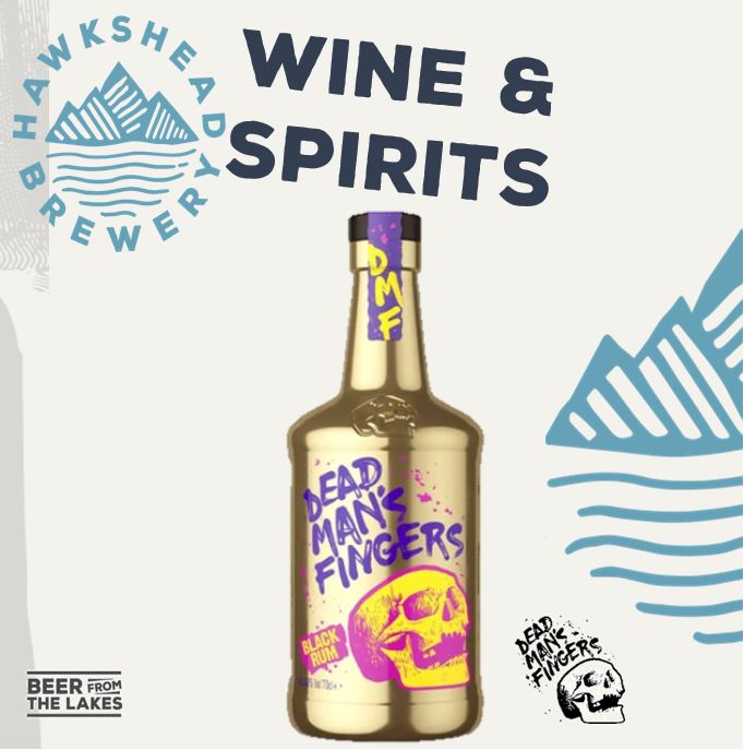 Hawkshead Brewery -*NEW* Dead Man's Fingers Black Rum