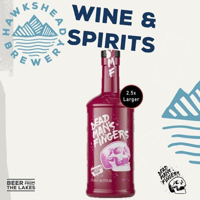 Hawkshead Brewery - Dead Mans Finger 1.75 litre Raspberry Rum