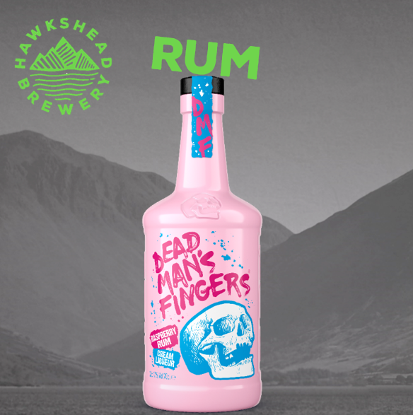 Hawkshead Brewery - Dead Man's Fingers Rum Raspberry Cream Liqueur 70cl