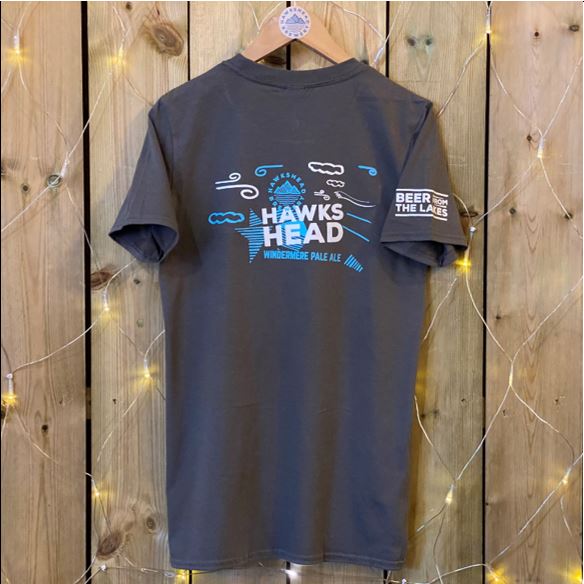 Hawkshead Brewery - *NEW* WINDERMERE PALE ALE GREY T-SHIRT