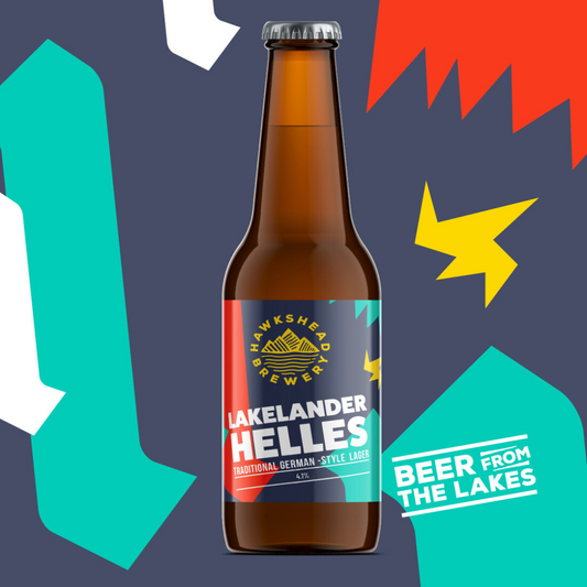 Hawkshead Brewery - Lakelander Helles Lager 12x330ml Bottle Case
BBD 31ST July 2025