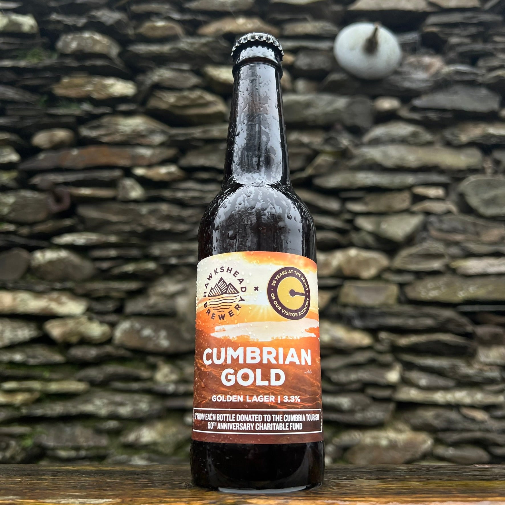 Hawkshead Brewery - Cumbrian Gold 3.3% 3x330ml Bottle